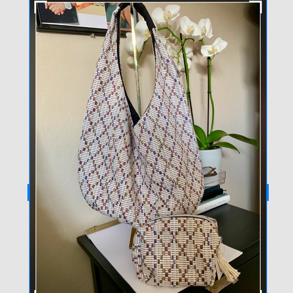 Boho Multi Color Purse Set